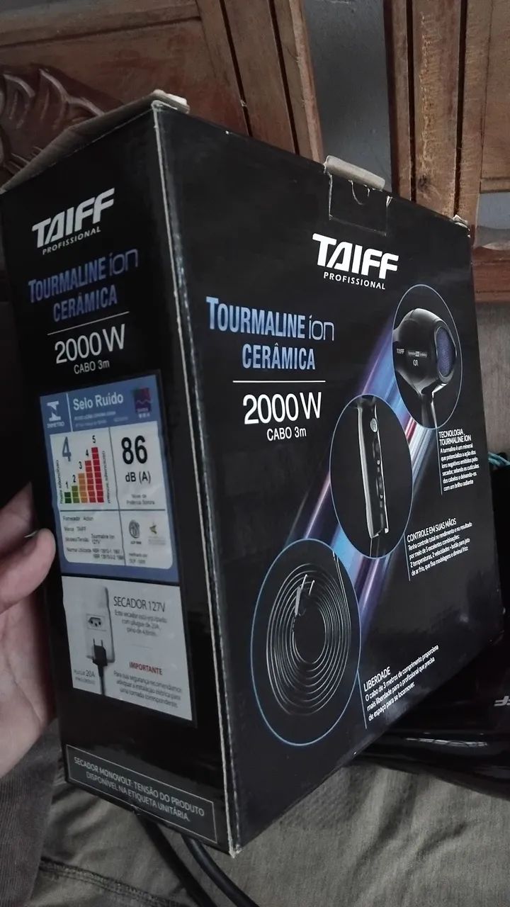 Secador Taiff Profissional Tourmaline 2000w<br> - Foto 6