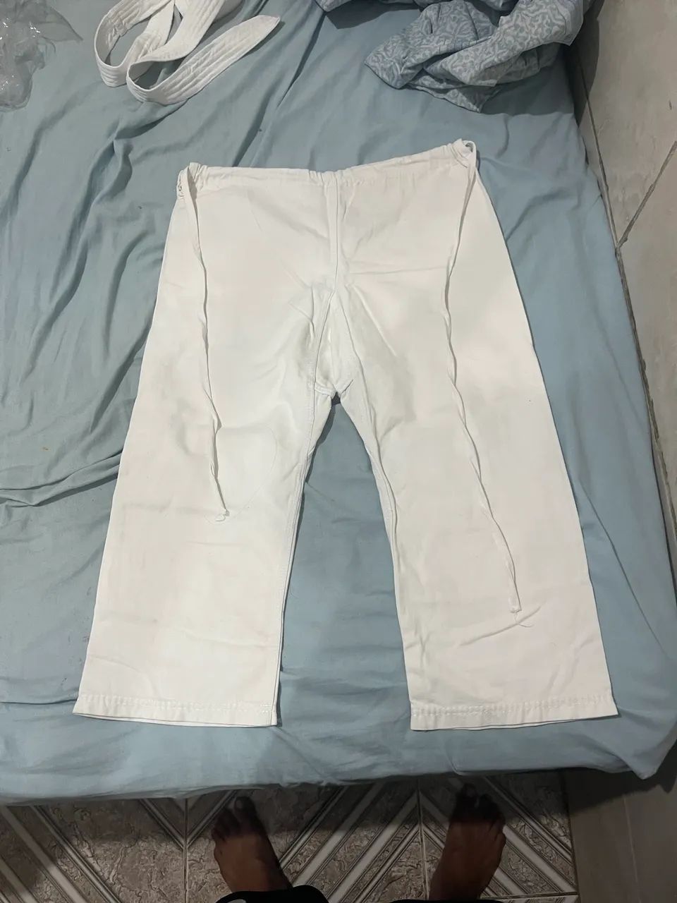 Kimono infantil branco  - Foto 3