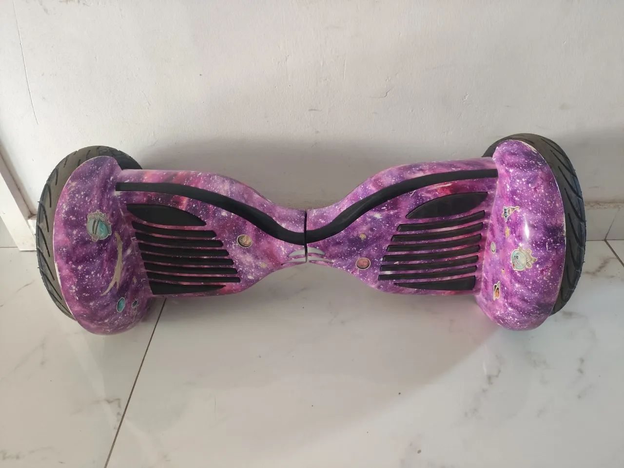 Hoverboard Roxo Galaxya 10 polegadas com bluetooth  - Foto 3