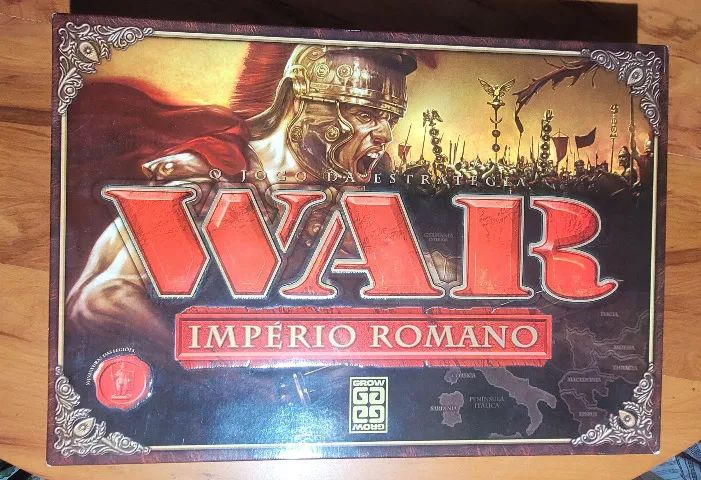 Jogo de Tabuleiro WAR Império Romano