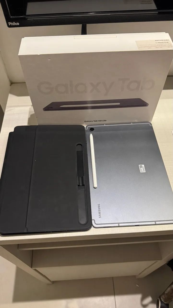Samsung Galaxy Tab S10 Lite com Caneta + Capa Teclado Bluetooth, Com LED e de Metal - Foto 3