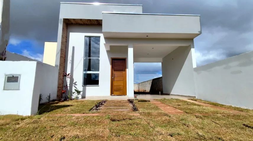 Casa nova de 70m, 2 quartos, Bairro Jardim Florido, Capivari/SP