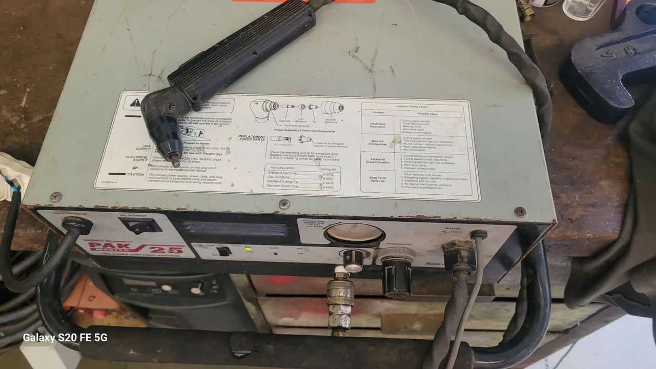 Corte plasma manual PAC 25 - Foto 2