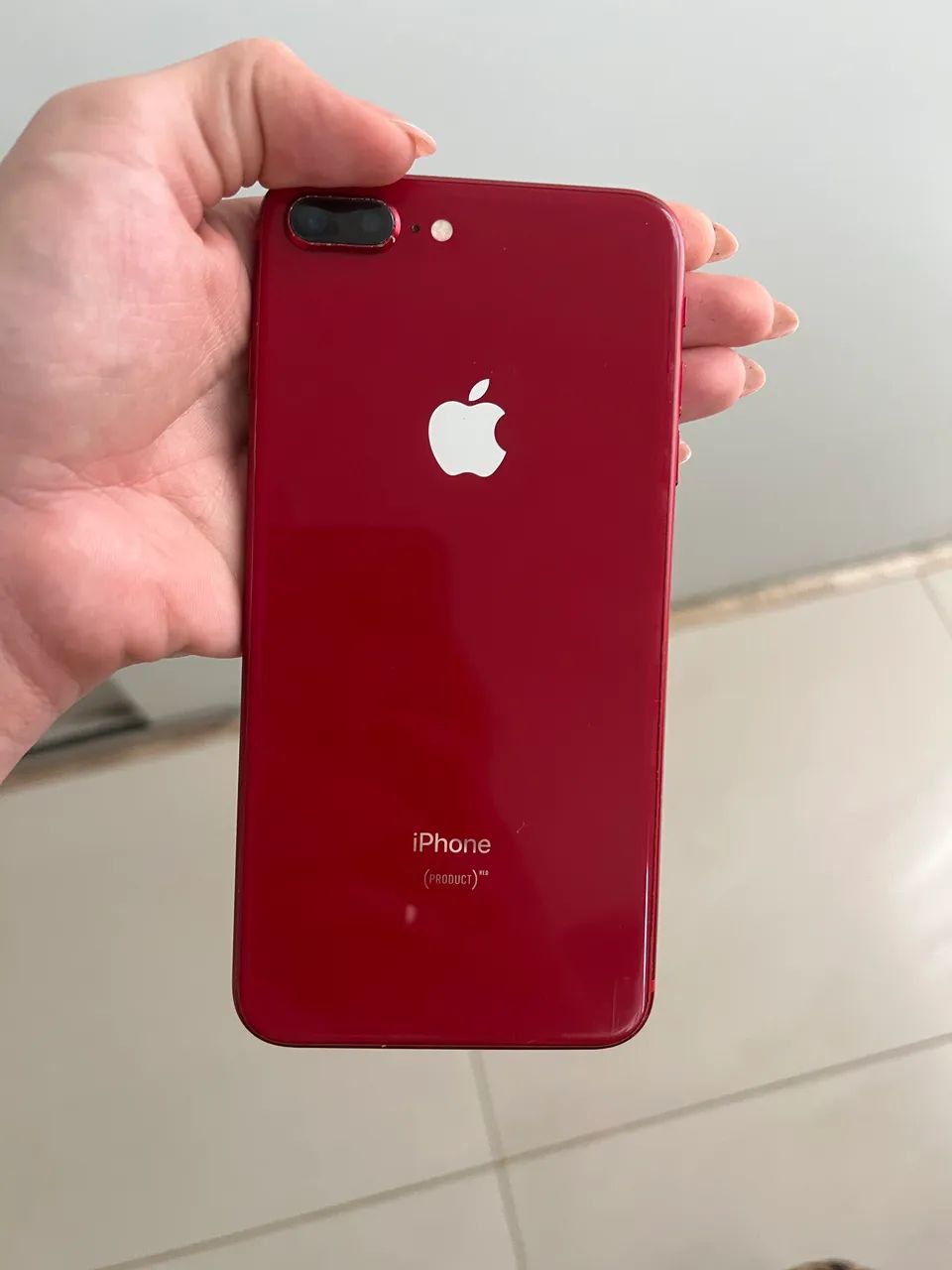 IPHONE 8 PLUS RED 64 GB - Celulares e Smartphones - Vila Brasília