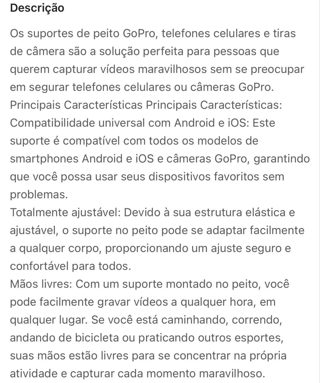 Suporte peitoral  - Foto 5