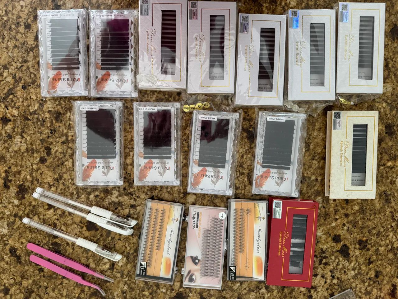 Kit para alongamento de cílios  - Foto 3