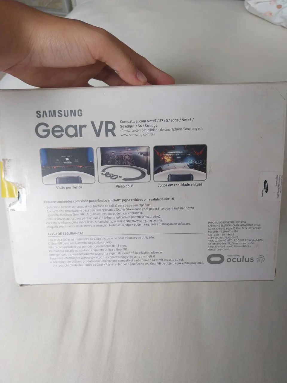 Óculos de realidade virtual samsung - Foto 4