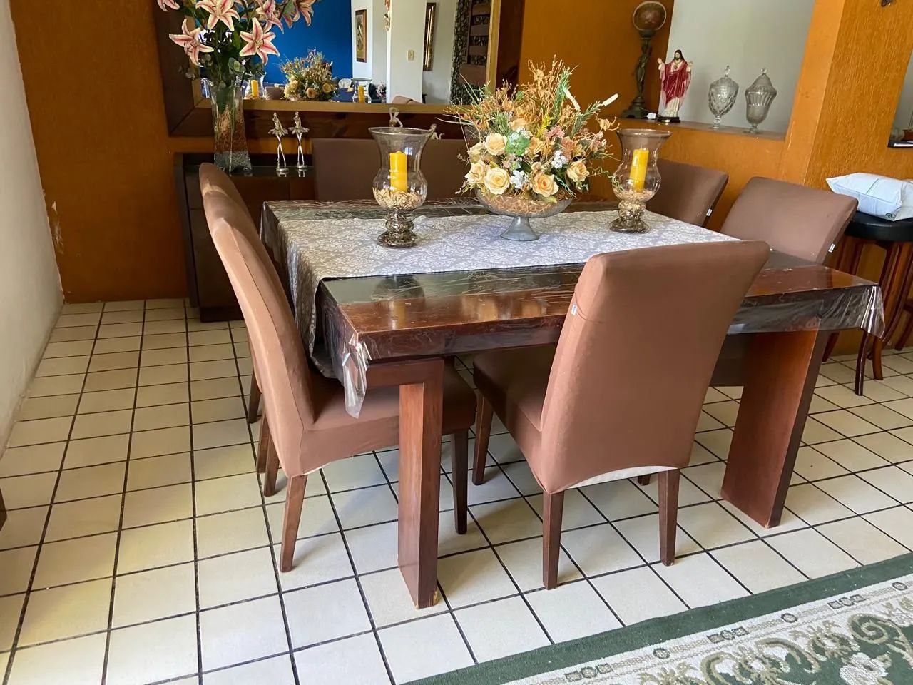 Mesa com 6 cadeiras  - Foto 2