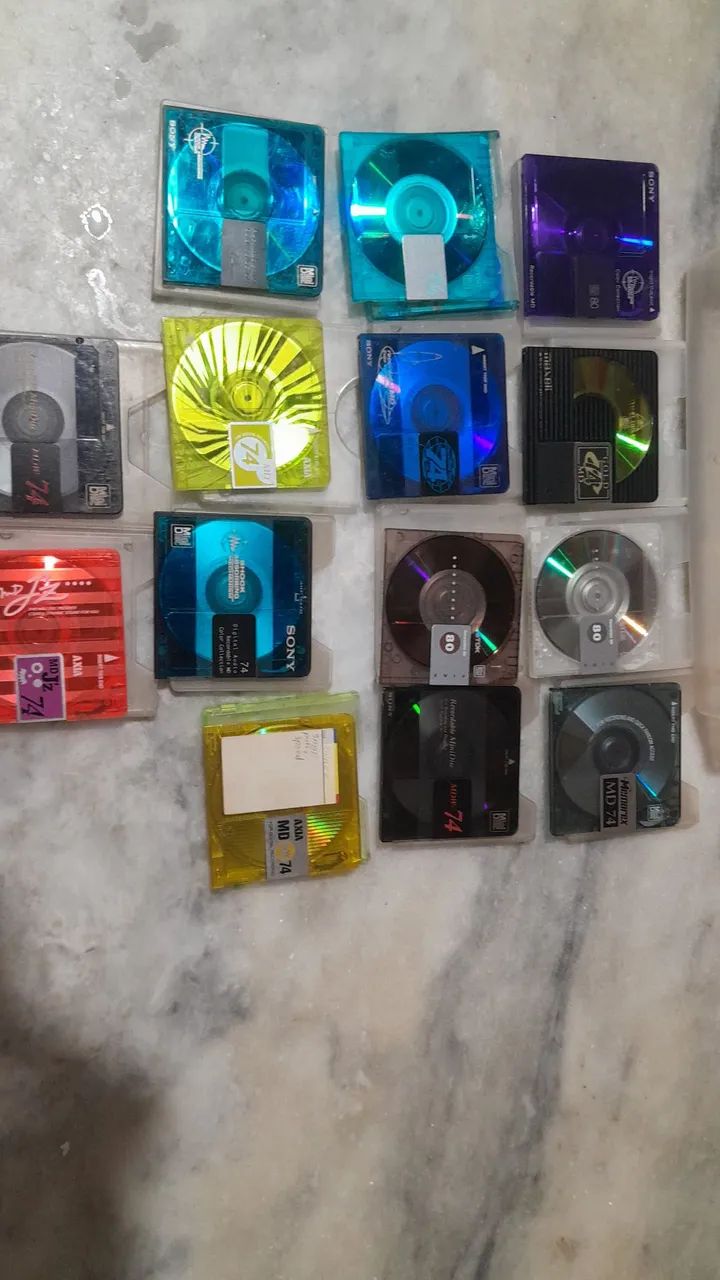 MD 14 MINIDISCS COM O CASE  - Foto 2
