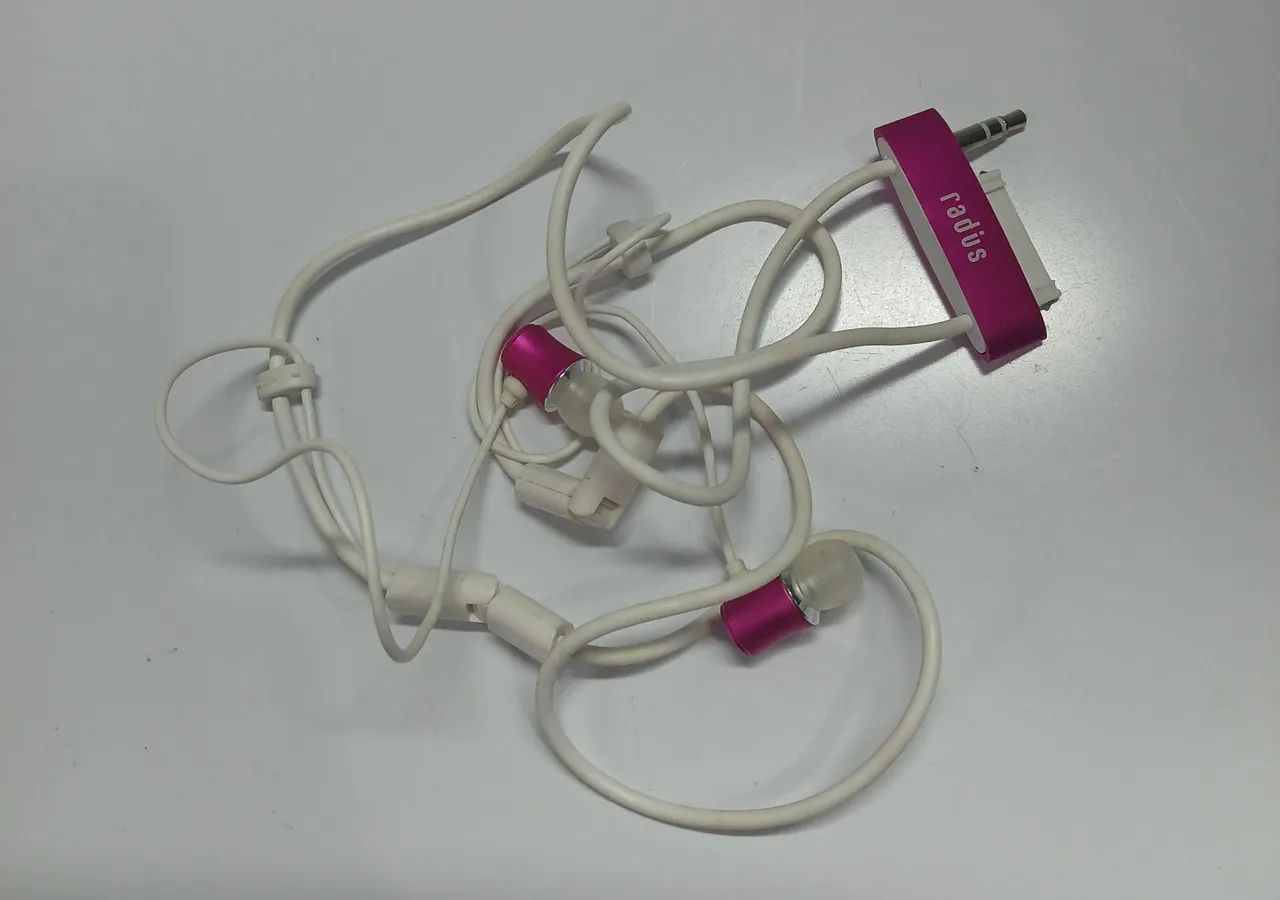 Fone Radius Atomic Strap p/ iPod Nano 3 Geração - Rosa - Foto 2