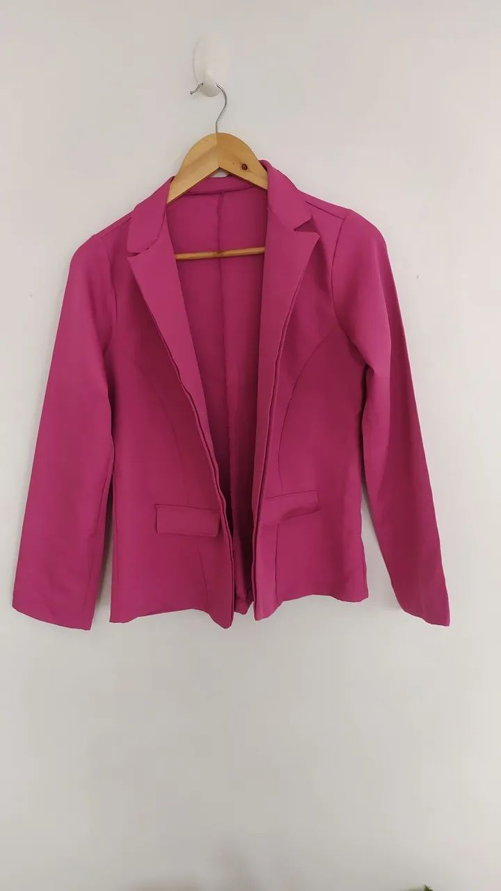 Bleiser na cor rosa Tam M  - Foto 2
