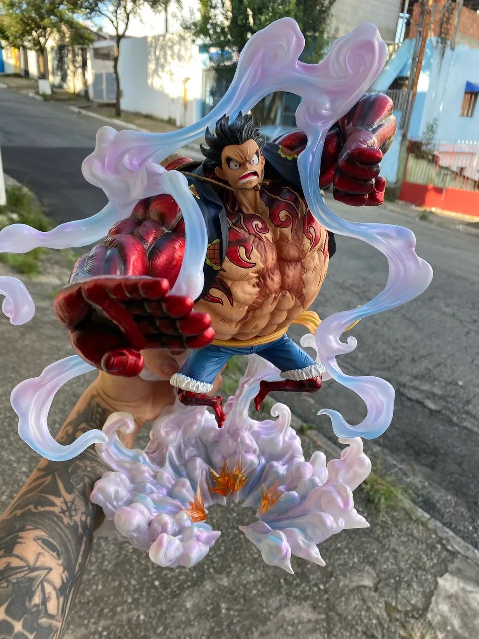 Figure Luffy Gear 4 boundman JT studio - One piece