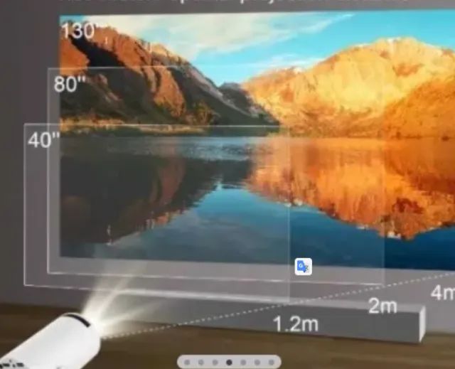 Projetor Magcubic Hy300 4K Android Tv - Foto 3