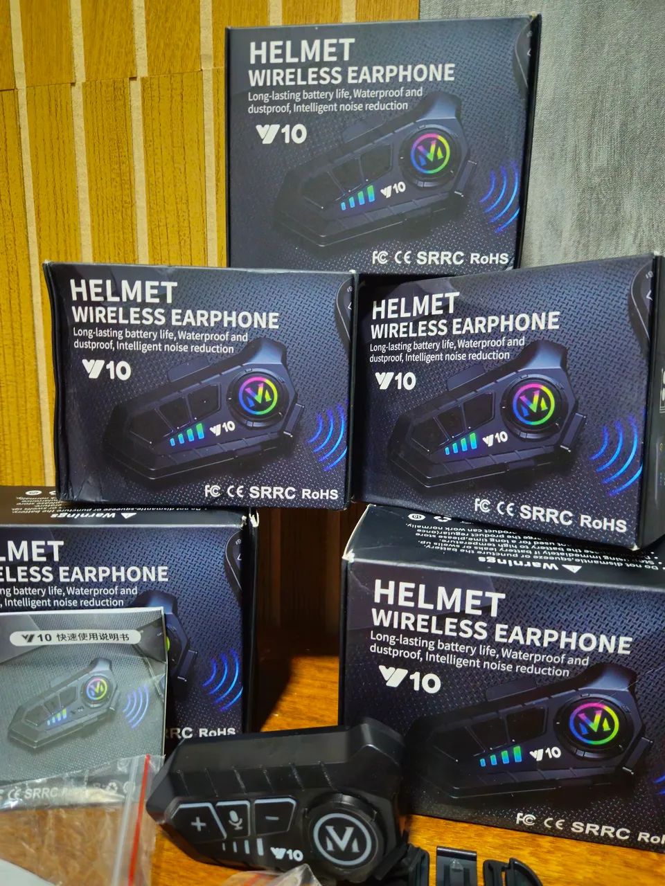 Fone Bluetooth intercomunicador novo - Foto 4