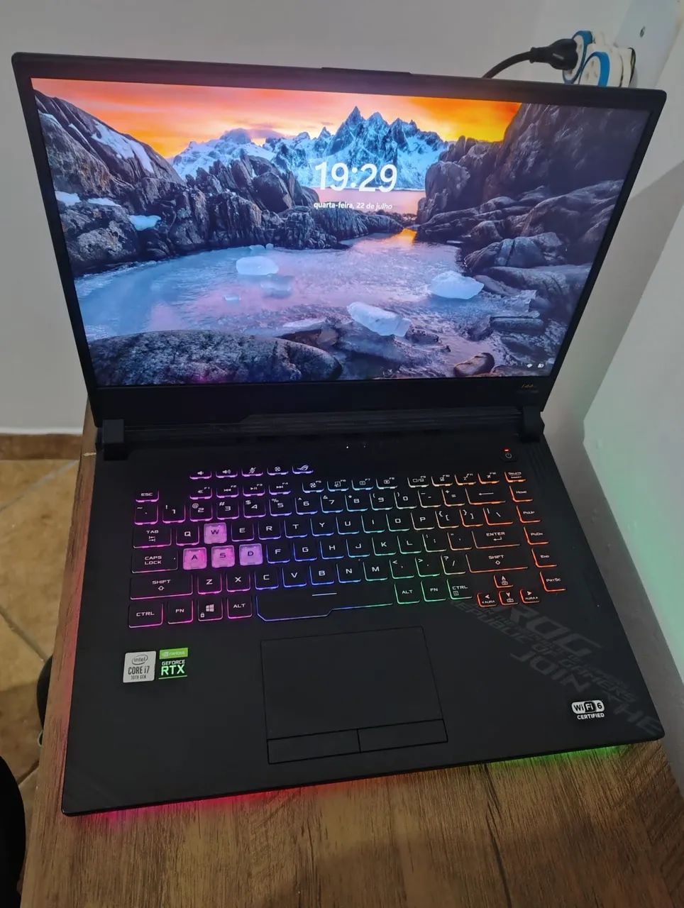 Notebook Gamer Asus Rog Strix G15 ( troco por Pc ) - Foto 3