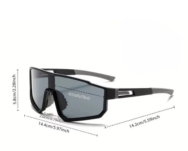 Óculos de Sol de ciclismo unissex proteção UV400 - Foto 5
