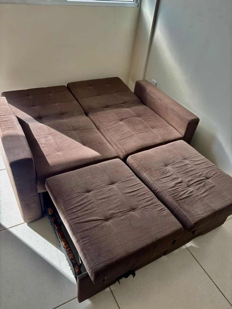     Sofá-cama retrátil de 2 lugares - Foto 3