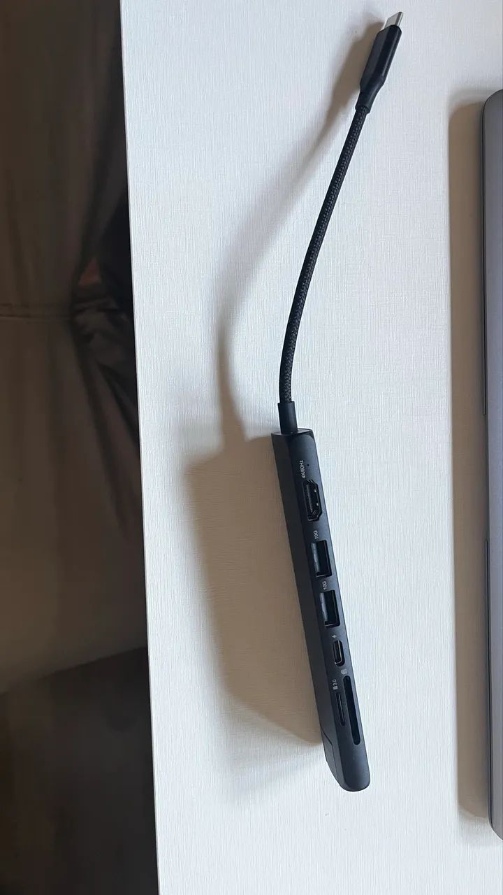 Hub USB-C Satechi 7 em 1 Original - Comprado no Qatar - Doha - Foto 3