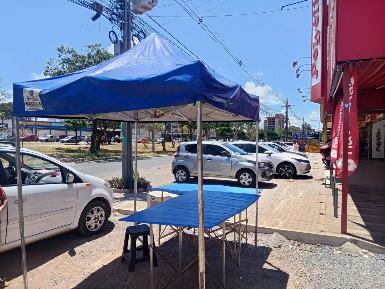 Tenda semi nova 