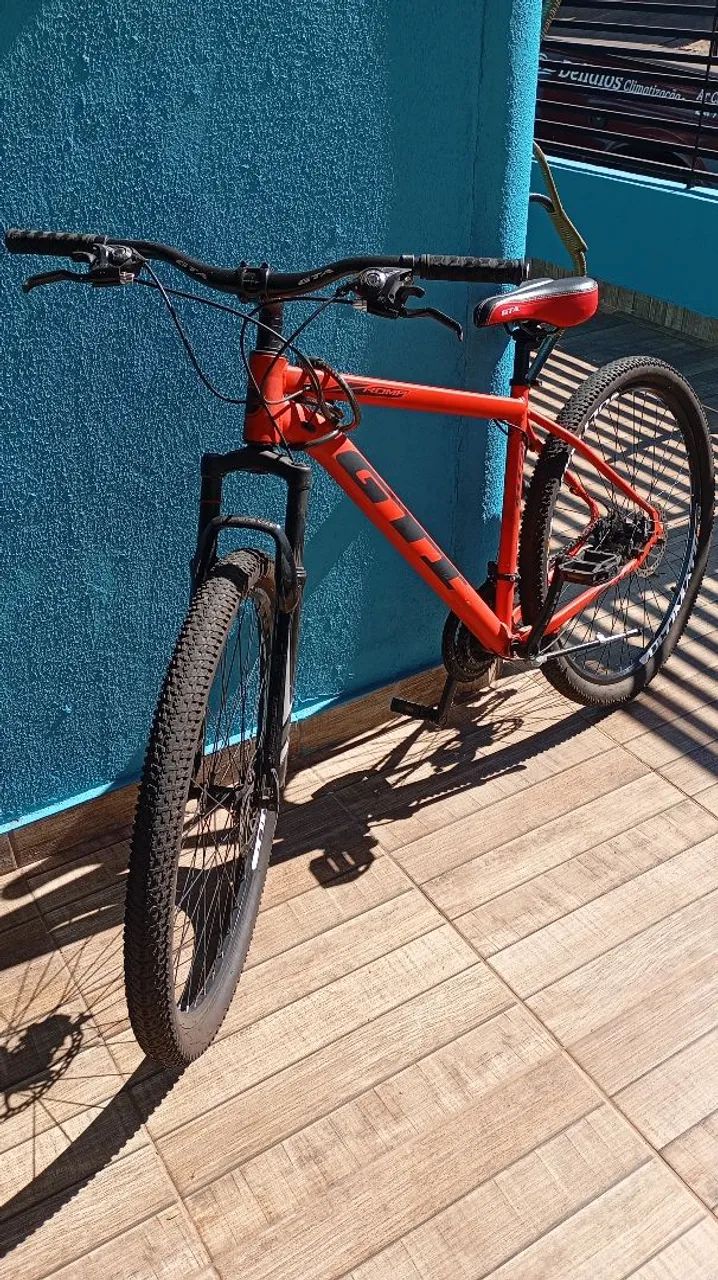 Bicicleta aro 29 vermelha Gta