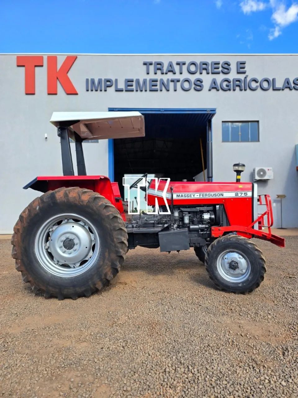 cod. 1400 TRATOR MASSEY FERGUSON 275 ANO 94 COM REDUTOR DE VELOCIDADE - Tk Tratores Nova A - Foto 2
