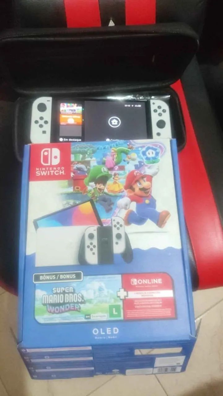 Nintendo Switch Oled Desblokeado - Foto 3