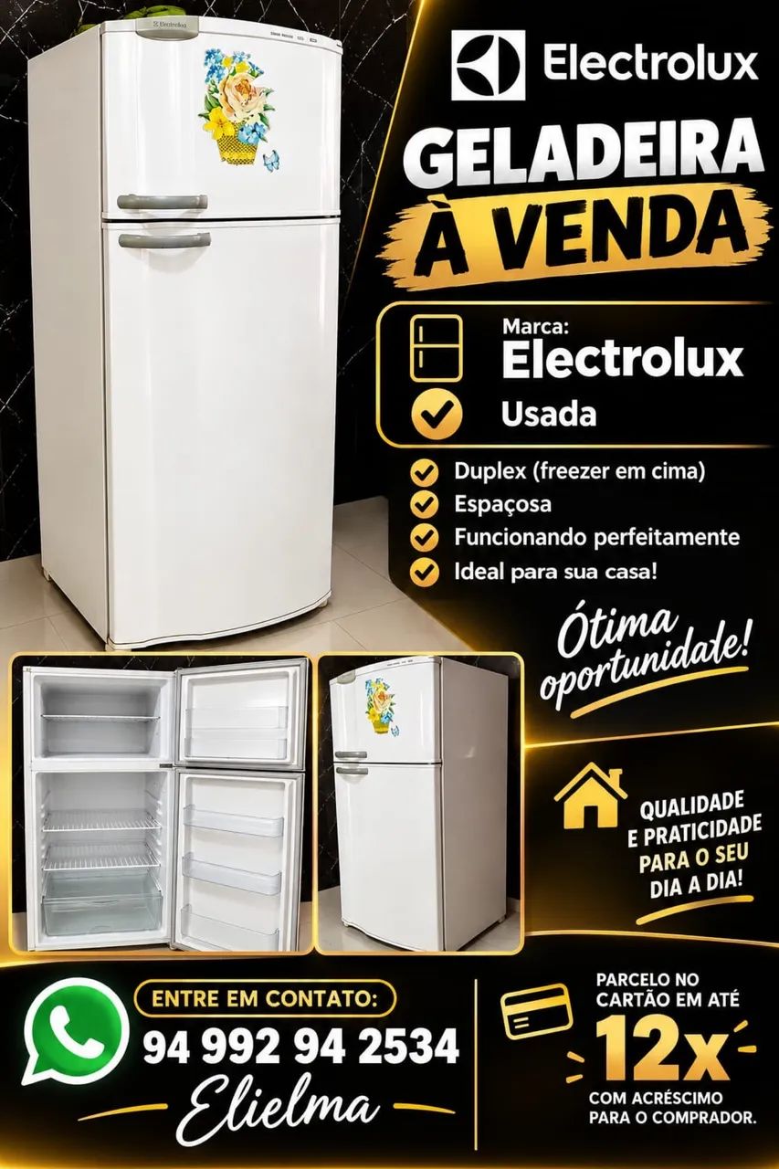 Geladeira Eletrolux