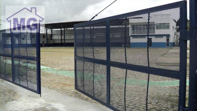 Galpão para alugar, 1632 m² por r$ 35.000/mês - novo cavaleiro - macaé/rj
