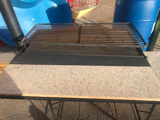 Fogão Caipira a Lenha Com e Sem forno, 3 bocas, Com e Sem Aba Granito - Foto 6