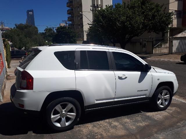 Jeep / Compass Sport Teto Solar Automática Banco em Couro Controle de Estabilidade - Foto 2