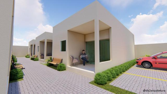 Casa no Luiz Gonzaga - 66m², Condomínio fechado com 6 casas, Financiamento Caixa