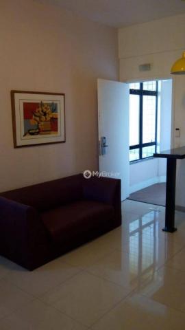 Golden flat beira mar mobiliado no pool - Foto 8