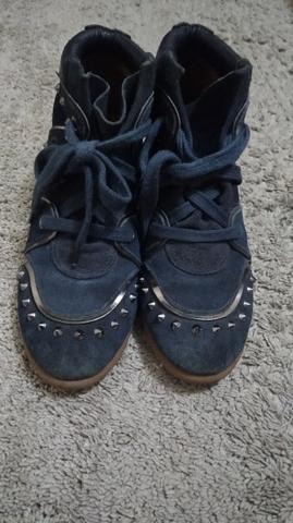 Tenis sneaker arezzo 34 - Foto 2