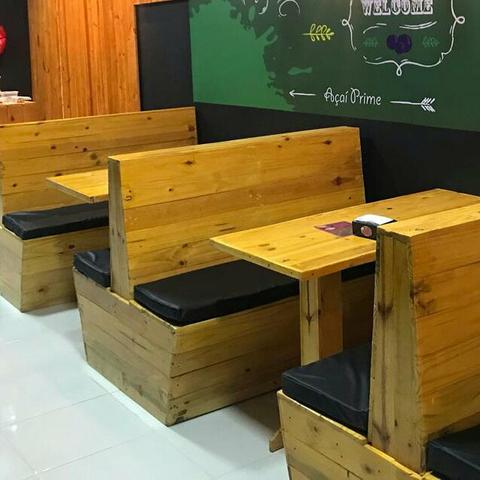 Açai,lanchonetes,balcao,bancos bolt,cobertas,decks,painel de paletes e madeiras - Foto 5