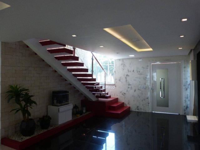 Casa alphaville fortaleza,380 m²,4 quartos,deck com piscina,porto das dunas,eusébio - Foto 4