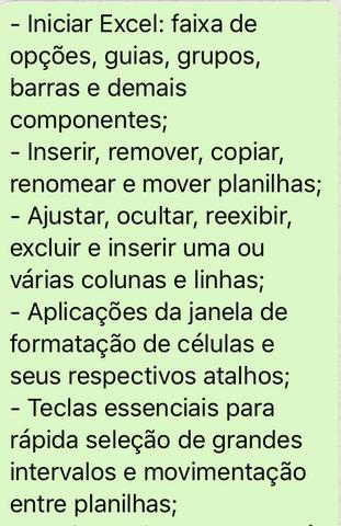 Curso Excel - Básico ao avançado - Foto 6
