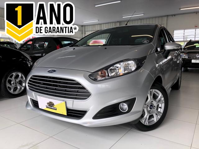 Ford Fiesta SEL 1.6 16V Flex Aut. 5p - Prata - 2017