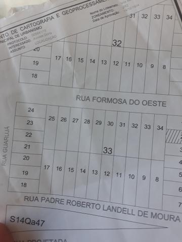 Vende terreno de posse