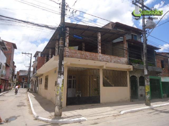 Casa três quartos, laje livre,Periperi