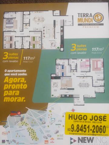 TERRA MUNDI PARQUE CASCAVEL 2 e 3 Quartos com suítes Plenas - Foto 14