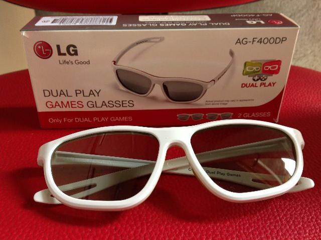 Oculos LG 3D Dual Play Games Glasses - Foto 2
