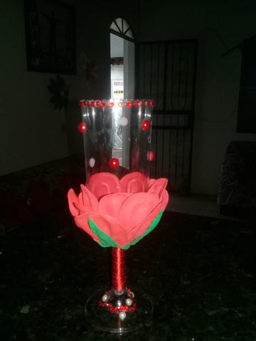 Lembrancinha taça decorada - Foto 5
