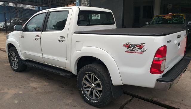 Hilux srv cd 4x4 aut 3.0 diesel.2014 ligar * tamila - Foto 4