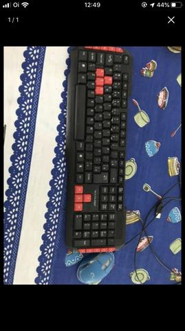 Teclado e mouse
