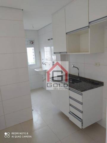 Apartamento com 3 dormitórios para alugar, 88 m² por R$ 2.000,00/mês - Campestre - Santo A - Foto 8