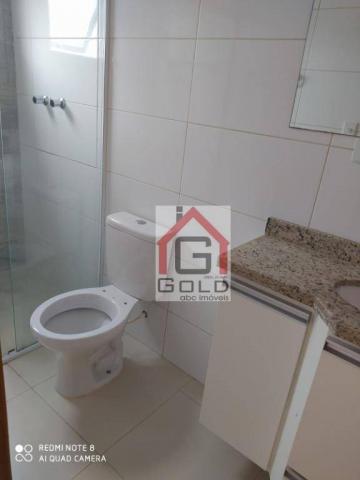 Apartamento com 3 dormitórios para alugar, 88 m² por R$ 2.000,00/mês - Campestre - Santo A - Foto 11