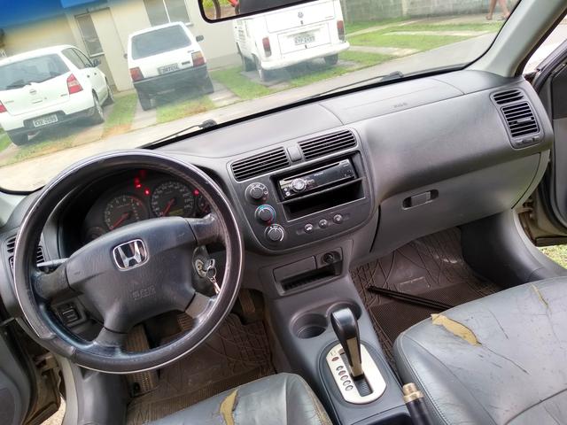 Honda Civic LX 1.7 Aut 2001 $7,000,00 (Vendo ou Troco ) - Foto 6