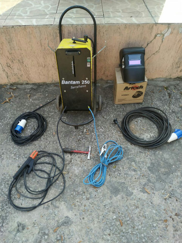 Maquina de solda esab 250 - Foto 3
