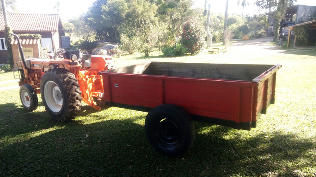 Trator agrale 4200 + reboque 2 toneladas - Foto 3