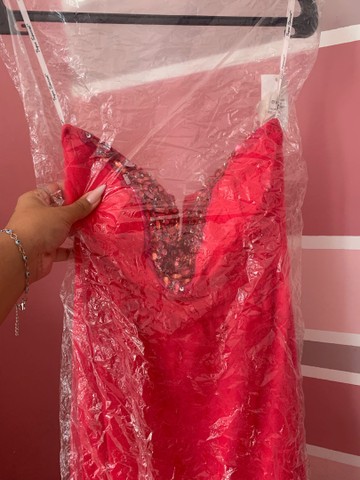 Vestido de debutante rosa